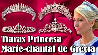 Las Tiaras de la Princesa Marie-Chantal de Grecia