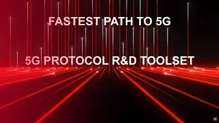 Keysight 5G Network Emulation Solutions. 5G Protocol R&D Toolset