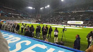 Entrée des joueurs de L'OM exceptionnel OM LYON 2019