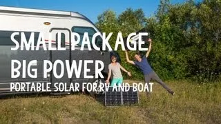 Cheap and Easy Portable Solar Power for RV and Boat