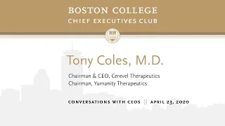 BC CEO Club: A Conversation w Dr. Tony Coles