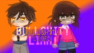 BULLSHIT! LIAR! [ BW & FW ] HEAVILY INSPIRED // CASSIE AND GREGORY // FNAF RUIN // STXRRYBXRRIE