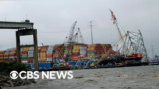 Watch Live: Maryland Gov. Moore gives update on Baltimore bridge demolition