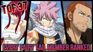 All Fairy Tail guild members Ranked