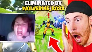 EXTREME Fortnite Rage Compilation (Reaction)