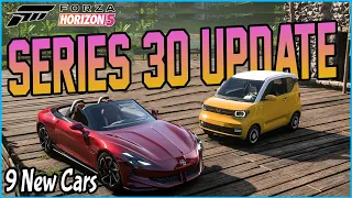 Forza Horizon 5 Series 30! 9 New Cars, Car Pack + DRONE SHOW!