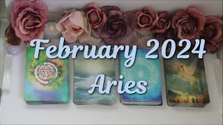 Aries~February 2024~Week-By-Week Look At The Month~Oracle & Tarot