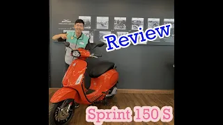 ซีดี พารีวิว Sprint 150 S i-get ABS