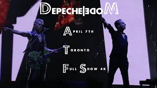 Depeche Mode 2023-04-07 Toronto, Scotiabank Arena - Full Show 4K