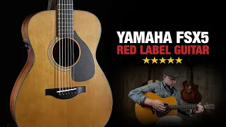 Yamaha FSX5 Red Label Guitar - How Does it Sound?