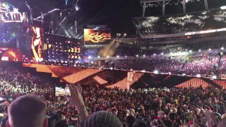 WRESTLEMANIA 33 Goldberg Entrance LIVE