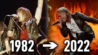 IRON MAIDEN • THE NUMBER OF THE BEAST LIVE SCREAM EVOLUTION FROM 1982 TO 2022