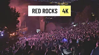 Red Rocks Amphitheater tour | Dom Dolla 4K 60fps 2023