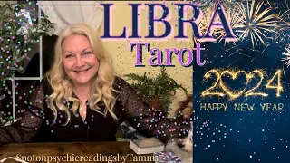 LIBRA - Next 12 Months Predictions! Peek Into 2024! Libra Tarot