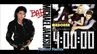 Madonna ft. Justin Timberlake & Michael Jackson - 4 Minutes / Bad (Ramro Remix)