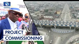 [FULL VIDEO] Wike Commissions Another Flyover In Rivers State