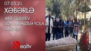 Arif Quliyev son mənzilə yola salınır