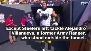 Trump said NFL players who kneel should be fired. Then more players kneeled.