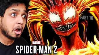 MJ INFECTED BY VENOM (MJ vs PETER BOSS FIGHT) - Spider-Man 2 Gameplay in Hindi - Part 16