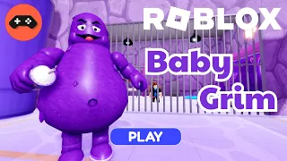 Baby Grim Barry's Prison Run Obby ROBLOX (full gameplay PC) #roblox