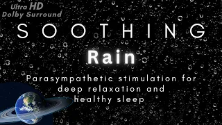 Black Screen | Rain Sounds for Sleeping