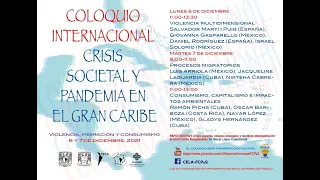 Coloquio Internacional: Crisis Social y pandemia en el Gran Caribe