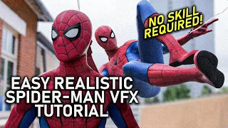 SPIDER-MAN VFX Tutorial for BEGINNERS! After Effects and Blender