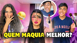 Quem maquia melhor? Estevão ou Lorena? *olha o resultado🤡