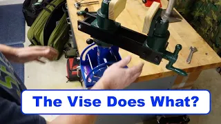 Howard's Total Vise combined with a pattern maker vise