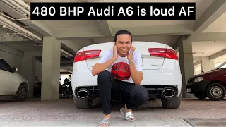 This Audi A6 has a Supercharged engine | 480 ps Audi A6 | Shares the same engine with Audi S4