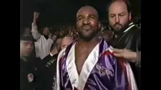 Holyfield singing