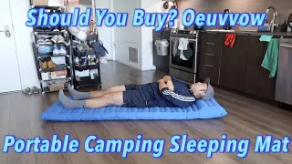 Should You Buy? Oeuvvow Portable Camping Sleeping Mat