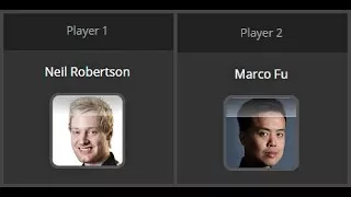 Snooker. World Championship 2017. Neil Robertson Marco Fu. Session 1 (1/8 Final).