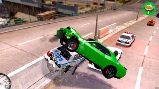 GTA 4 Real Physics  Car Crashes Ep. 17