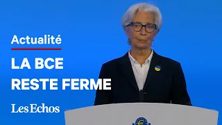 La BCE maintient ses objectifs malgré la crise ukrainienne