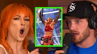 BECKY LYNCH GETS HEATED ABOUT HER LOSS TO BIANCA BELAIR AT WRESTLEMANIA