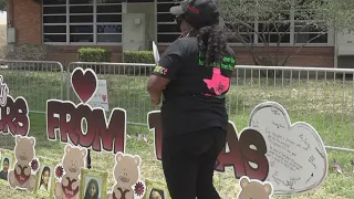 Mothers make long drive to contribute to memorial in Uvalde