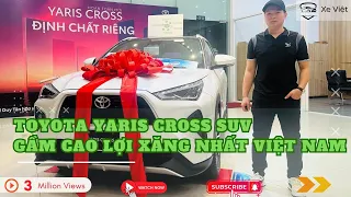 TOYOTA YARIS CROSS 2024 bản Hybrid Màu Trắng Ngọc Trai || Chiếc SUV lợi xăng NHẤT VIỆT NAM ?