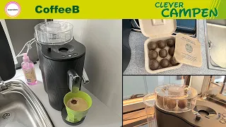 Die Kaffeeballmaschine - Taugt die neuartige CoffeeB auch fürs Camping? Clever Campen - Ausprobiert