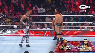 Damian Priest Vs Drew McIntyre Parte 1 - WWE Raw 22/01/2024 (En Español)