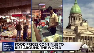 Consumers around the world cope with rising food prices