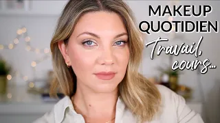 MAQUILLAGE QUOTIDIEN POUR LE TRAVAIL, ALLER EN COURS, ETC... |Tuto Makeup facile débutant ✨