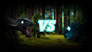 Indoraptor vs Scorpios Rex Dinosaur tournament S1 - SPORE