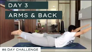 Day 3 - Upper body of 6 Day Yoga Challenge