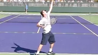 Marat Safin Serve in Slow Motion (300 fps)