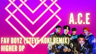 Reacting to A.C.E | Fav Boyz (Steve Aoki Remix) MV, Higher Dance Practice | Kpop reaction