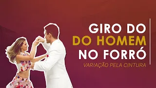 GIRO DO HOMEM NO FORRÓ COM A MÃO PELA CINTURA