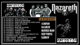 Scorpions Nazareth Deep Purple Manfred Mann Rainbow 70S 80S