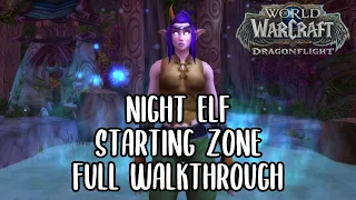 Lets Play WoW | First time Fully Completing the Night Elf Starting Zone (Anastase Full Series)