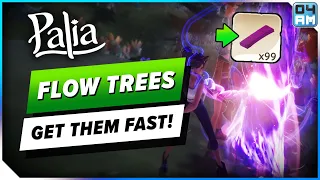 Palia FASTEST Flow Tree Farming Guide - Have ALL Flow Infused Wood You Will Ever Need